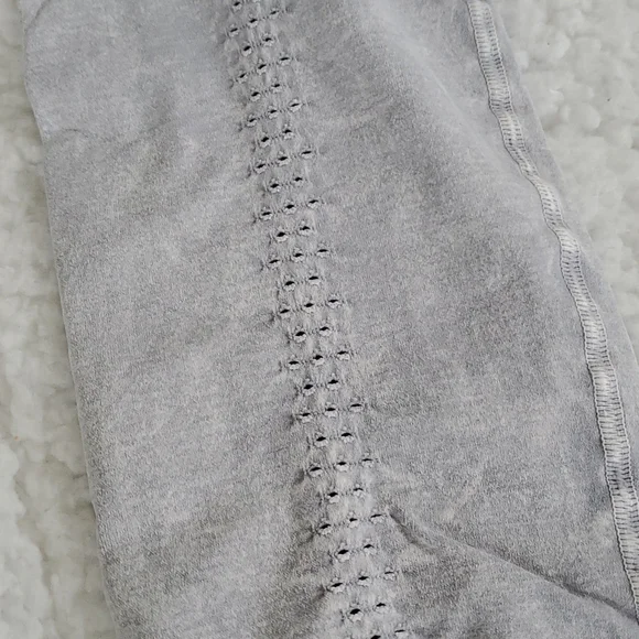 17. Free People Good Karma Leggings Ice Grey - Picture 7 of 17